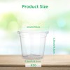 Bluepro 50 Packs 4 Inch Reinforced Clear Nursery Pots with