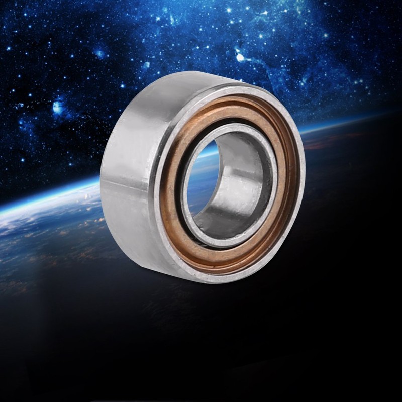 Hilitand 10Pcs MR63ZZ Double-Shielded Ball Bearings Mini Ball Bearings for