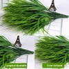 Plantas Artificiales 12 Piezas, 15,5"Artificial Hierba de Trigo Decoraciones, Resistentes
