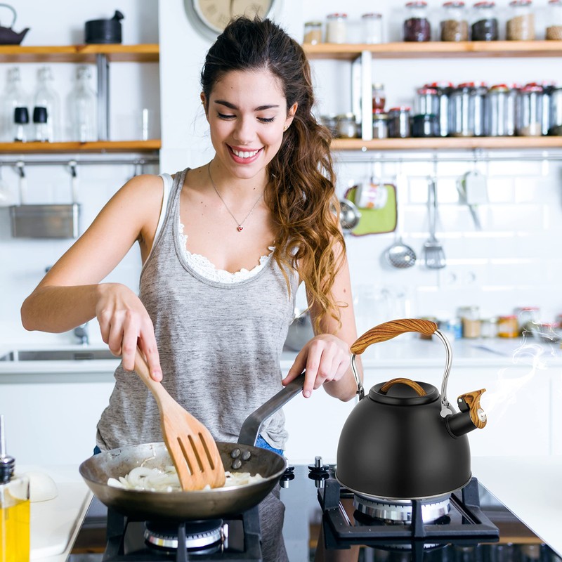 Phyllia Tea Kettle -3.L Whistling Tea Kettle for Stove Top