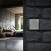 Miratic Surface-Mounted Light Switch with Backlight High-Quality Toggle Switch Surface-Mounted