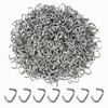 Sukh 650PCS Galvanized Hog Rings - Hog Nose Rings 3/8