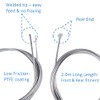 Go-Gear 2 x PEAR END BRAKE CABLES Inner Wire inc