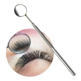 Espejo Dental Para Inspección De Extensiones De Pestañas