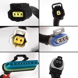 Dasbecan 7.3 Engine Wiring Harness Compatible with 1999 2000 2001 Ford F250 F350 F450 F550 Super Duty Excursion 7.3L Diesel, W/O Cali Replacement Replaces# F81Z-12B637-EA