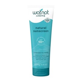 Wotnot Buy Wotnot Natural Sunscreen Clear Matte Finish SPF 50 Plus 125g Online