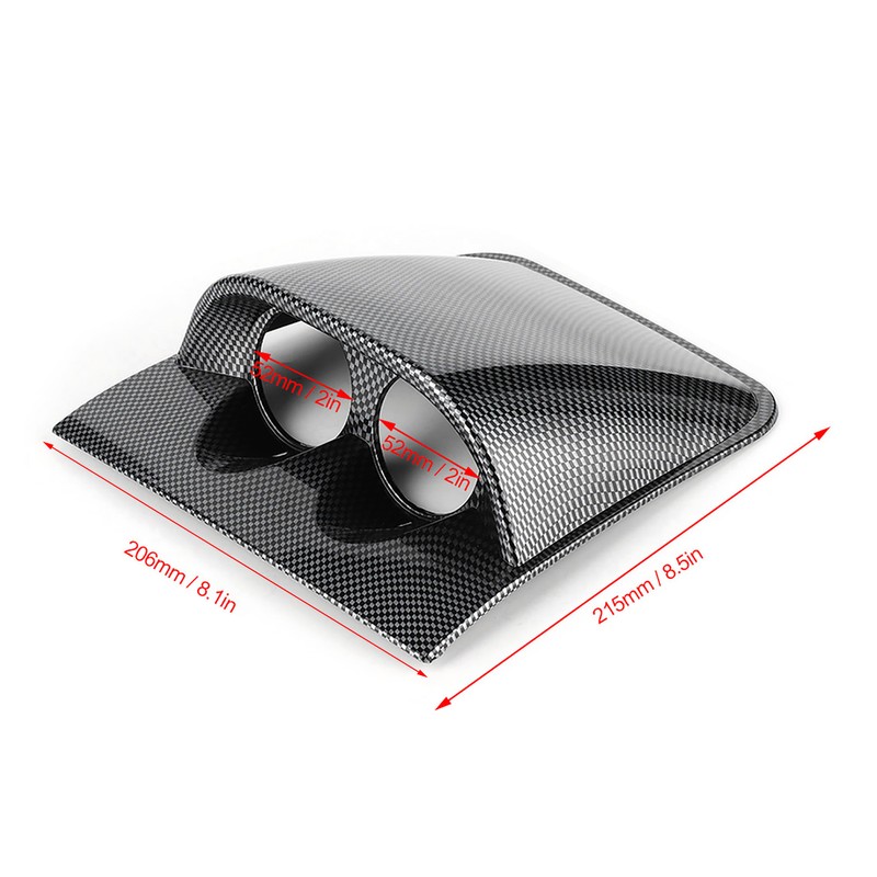2in Dash Gauge Pod Dual Hole Car Meter Mount Holder
