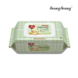 Amang Amang Premium Cap Type 72 Sheets 10 Packs Thick Embossing 70gsm / 아망아망 프리미엄 캡형 72매 10팩 도톰한 엠보싱 70gsm