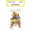 Suzy's Zoo Stickers 4-Pack, "Happy Thanksgiving!" 10141