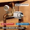 GBBNE Shower Faucet and Head Set,with Rough-in Valve,Shower Trim Kit