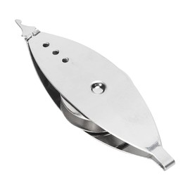 Frivolité de Aguja de Metal Plateado para Encaje DIY, Herramienta Artesanal para Hacer Encajes a Mano