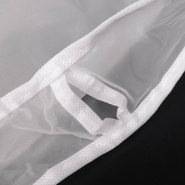 yksiahfi 10 PCS White Shoulder Cover Shoulder Cover Collar, Suit Covers Transparent Dust Protection