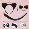 TAXTYHRE Pack of 4 Cat Costume, Cat Costume Children, Cat