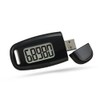 USB Charging Step Counter Walking 3D Pedometer with Large LCD