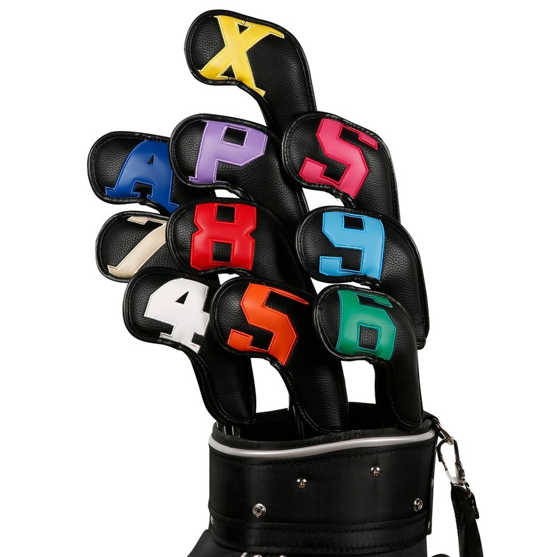 PU Golf Club Head Cover Golf Iron Club Head Covers