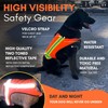 BUDDY GLOW Reflective Dog Vest – Fluorescent Orange | High-Visibility,