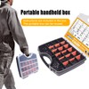 weideer 3670pcs M2 M3 M4 M5 Metric Screw Assortment Kit,Metric