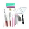 UV Resin Basic Tools, 16 Pieces, Basic Tool Kit, Pin