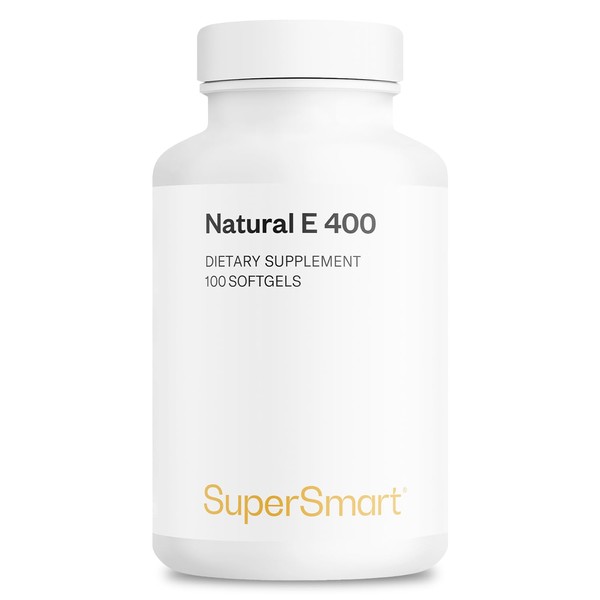 Supersmart - Natural E 400 (D-Alpha Tocopherol) 1200IU per Day