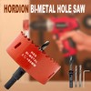 Hordion 80mm 3.15 inch Hole Saw, Heavy Duty Bi-Metal Hole