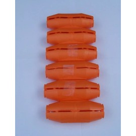 Handle-Up 5 Gallon Replacement Bucket Handles Auto Storage Cleaning -  Lot of 6