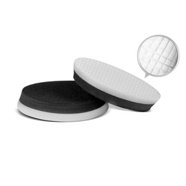 Scholl Concepts Sandwich SpiderPad M, Black and White, 145 mm Diameter, Pack of 2
