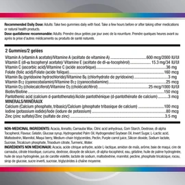 Centrum Women 50 Plus MultiGummies, Multivitamins/Minerals Gummies for Women 50+, Cherry, Berry, and Orange Flavours, 120 Gummies (Packaging May Vary)
