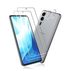 Compatible arrows We2 Plus F-51E Glass Film We2 Plus 2 x Tempered Glass 2 x Camera Film LCD Glass Ultra-thin Protective Film Arrows We2 Plus F-51E Japan Asahi Glass Material AGC High Transmittance 9H