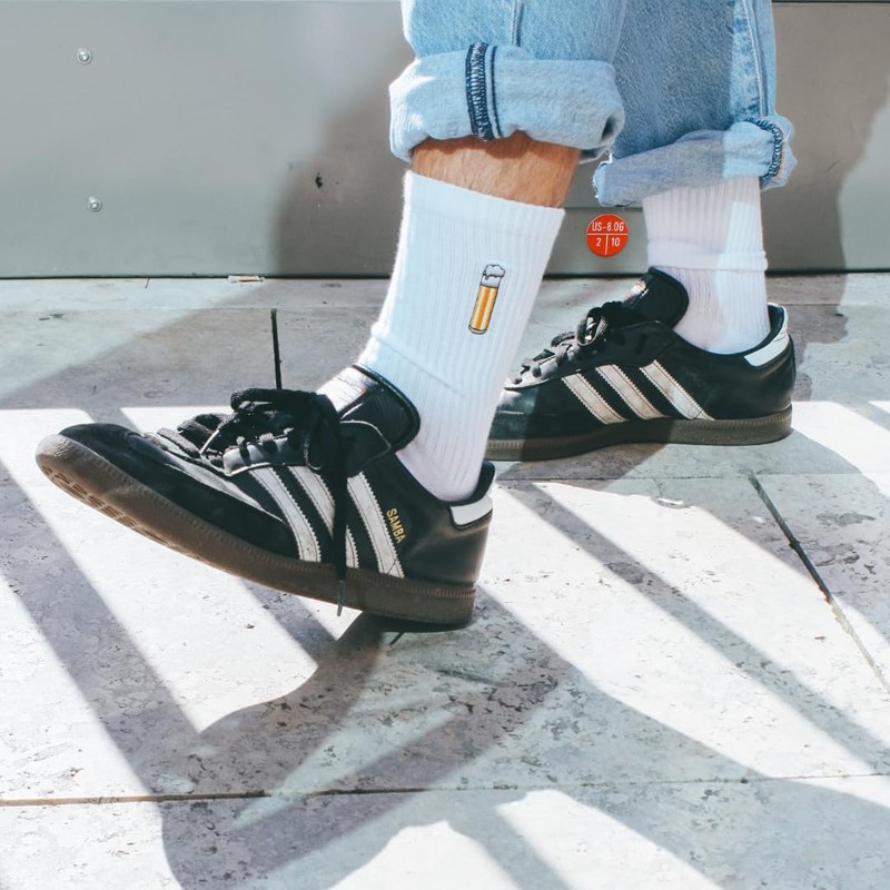 koelnistkool 0.2L Kölsch Socks, White, 42