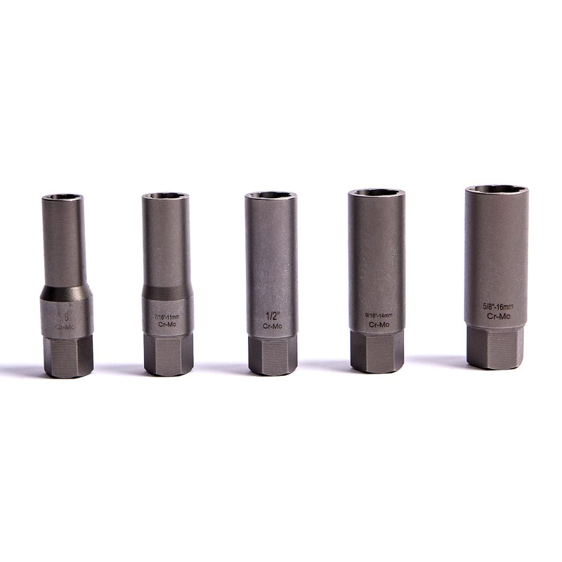 TGHLMH 5 Piece spiral type deep extractor set, for removing