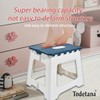 Todetana Adult Folding Step Stool, Foldable Stool with 300 lbs,