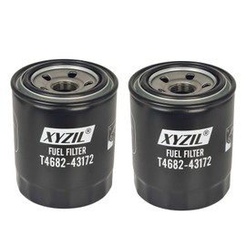 XYZIL 2X Fuel Filter T4682-43172 Compatible with Kioti Tractor CK2610 CK2610H CK2610CHSE CK2620 CK2620H CK2620CHSE DK45 DK45C DK55 DK55C DK55HSE DK55CHSE DK60HSE DK60CHSE RX6010C RX6010PC T468243172