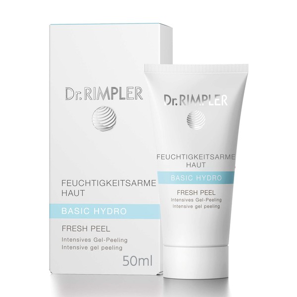 Dr. Rimpler "Hydro Fresh Peel" Face Scrub I Cleansing Gel for Absolutely Pure Skin Feeling I Gel Exfoliating I Refines The Complexion, 50 ml