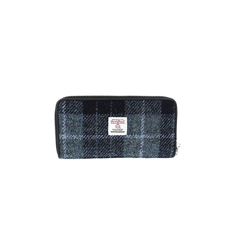 Glen Appin Harris Tweed Large Zip Purse LB2100 Staffa (95