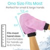 Vive Exfoliating Mitts for Body (4 Pack) - Scrub Gloves