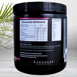 Colágeno Hidrolizado Kardagar | 100% Colágeno | 420 g. I Sin edulcorantes I Sin saborizantes I Presentación en polvo |
