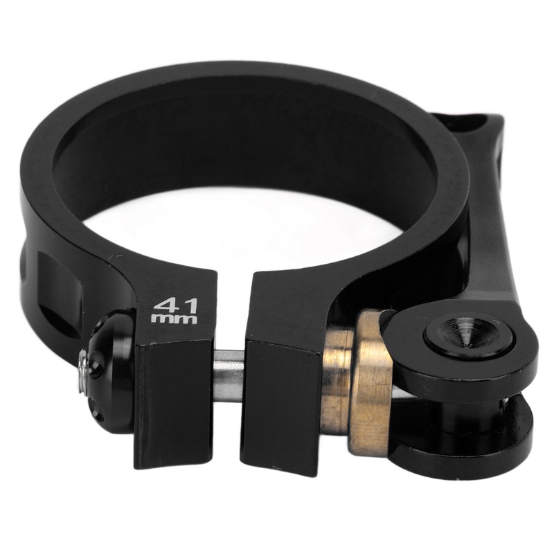 41mm Bike Seat Post Clamp CNC Aluminium Alloy Bicycle Quick