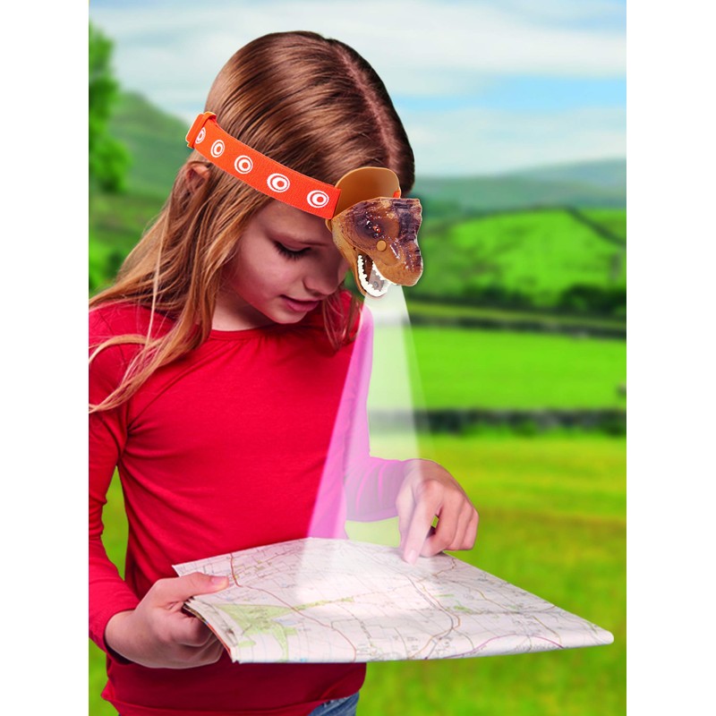 Brainstorm Toys T Rex Head Flashlight with Light and Sound