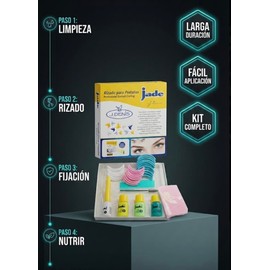 NA Rizado de Pestañas Permanente Jade J Denis by Gaero Shop  Uso Profesional  Adecuado para Salon de Belleza  Kit de 1 Pieza                          