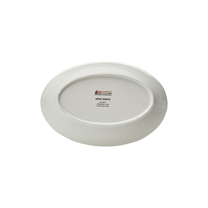 Maxwell & Williams White Basics Oval Bowl 20x14cm
