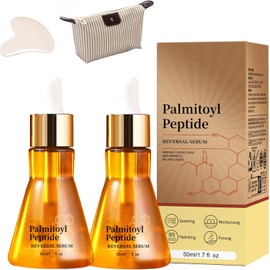 Sueros Faciales Péptido para Antiarrugas, Blanqueamiento, Hidratación Profunda y Cuidado de la Piel (2pcs)