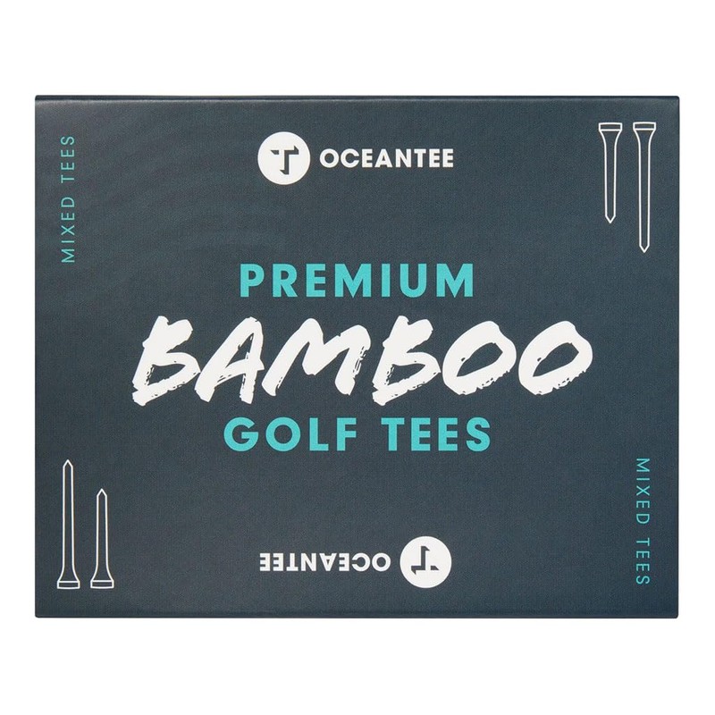 Ocean Tee OCEANTEE PREMIUM BAMBOO Golf Tees Boxed 70mm &