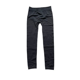 Connection 18 Women's Black Seamless Fleece Lined Leggings