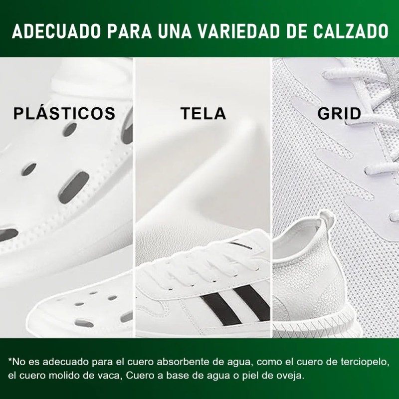 Kit De Limpieza De Tenis Limpiador Espuma 4 Piezas Blue