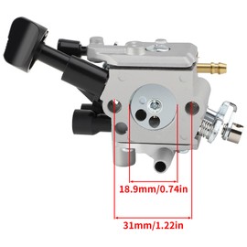 HUSWELL BR350 BR430 Carburetor For Stihl BR450 BR350Z BR430Z SR430 SR450 Air Filter Tune Up Kit Backpack Blower Parts Spark Plug Primer Bulb Replace For Zama C1Q-S210, C1Q-S209C