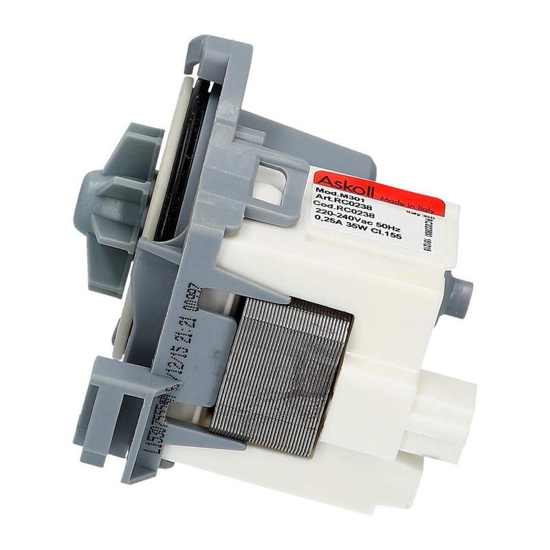LUTH Premium Profi Parts Drain Pump Compatible with Whirlpool 481236018558