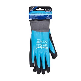 Blue Spot Tools - Latex Water Resistant Gloves (Medium)