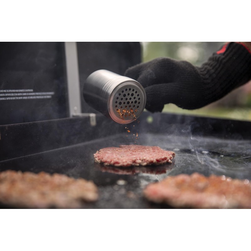 Weber 3400061 Smashed Burger Set, Stainless Steel