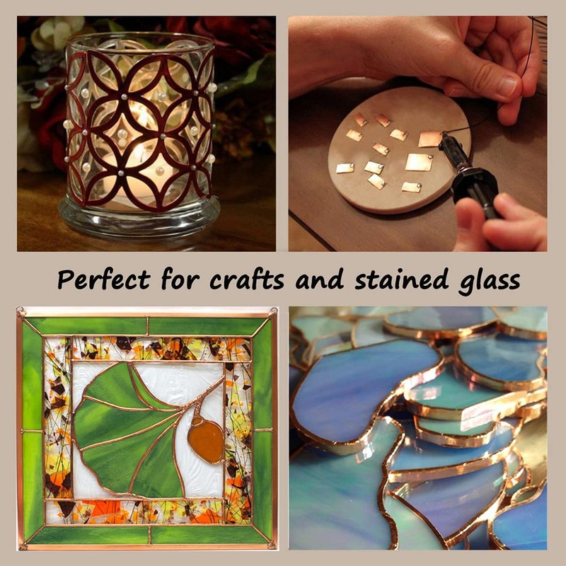 Meideal Copper Foil Tape (2inch X 33 FT) with Dual