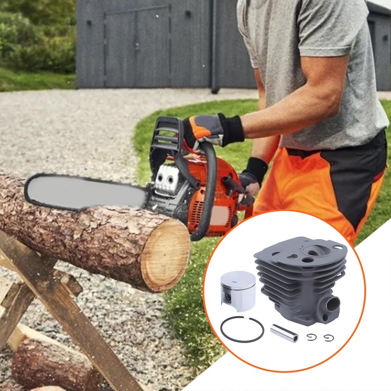 Mtanlo For Husqvarna 55 51 For Chainsaw parts, 46mm Cylinder
